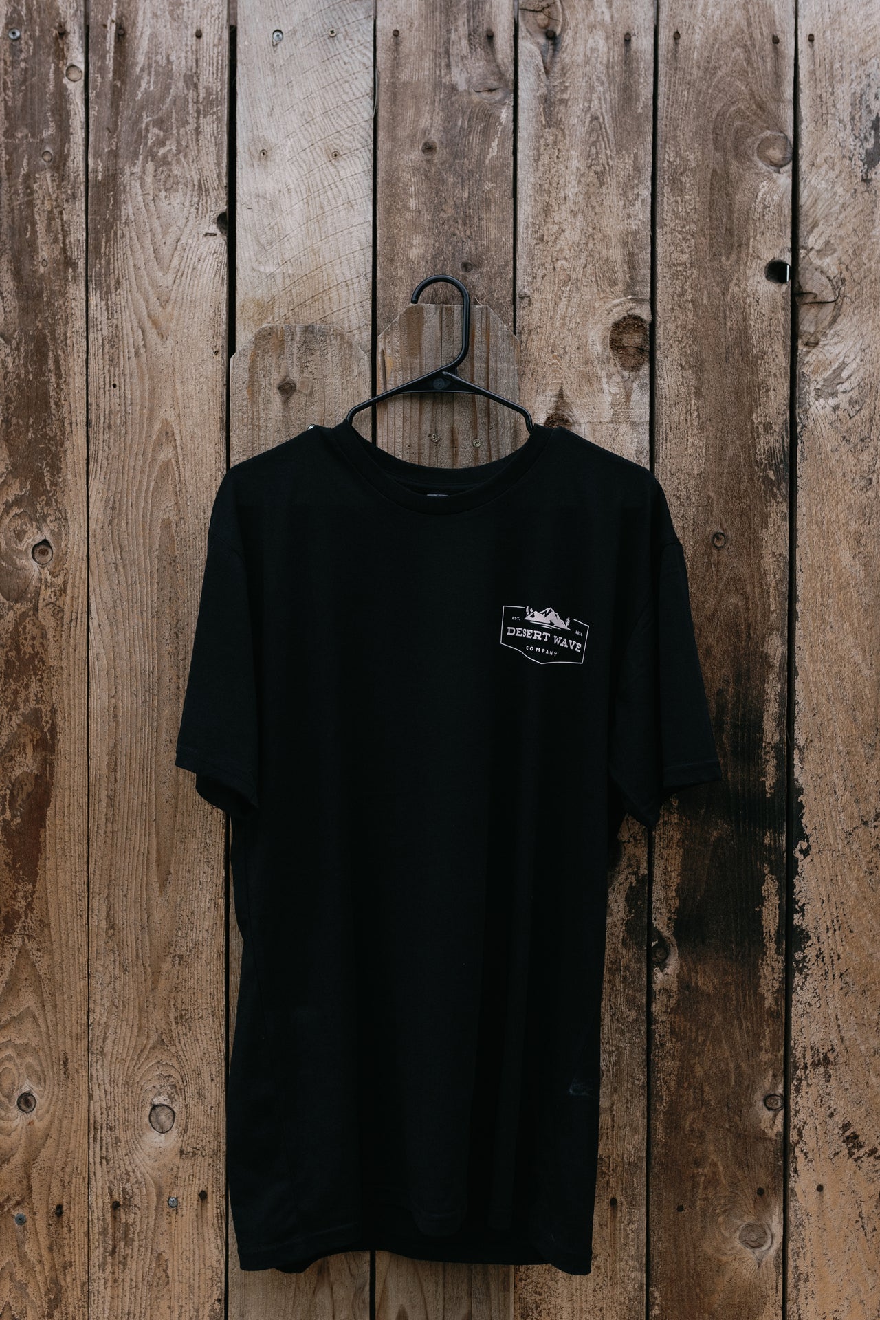 Desert Wave Black Logo T-Shirt